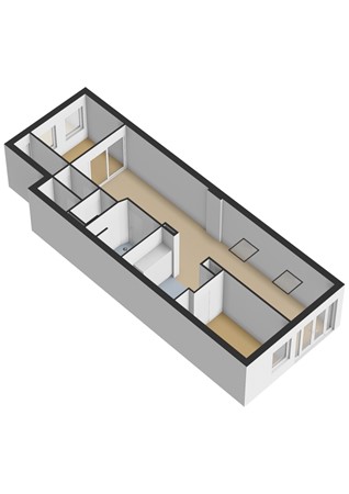 Floorplan - Burgemeester van Tuyllkade 132, 3553 AP Utrecht